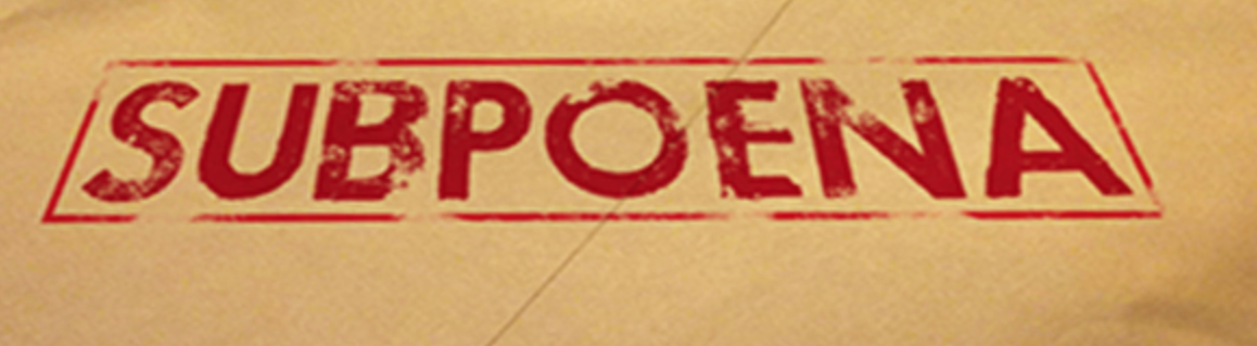 Backpage: Subpoena Blitz